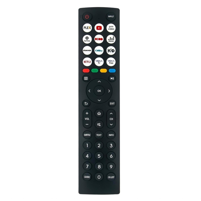 New EN2J36H Replace Remote Control Compatible with Hisense LCD LED TV 65U7HQ 65U8HQ 75U8HAU 50E77HQ 55E77HQ 65U8HAU 55U8HAU