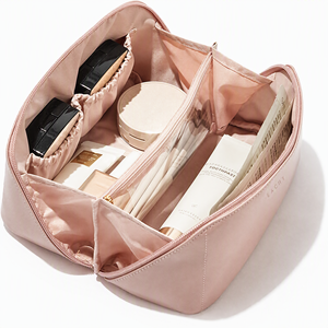 Borsa <span class=keywords><strong>da</strong></span> Toilette e Trucco Personalizzata OEM, Impermeabile e Portatile, con Divisori e Maniglia - Product Image 5