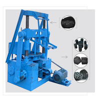 Ligne de production de briquettes de charbon de bois de haute qualité, machine à fabriquer des briquettes de charbon de bois avec moteur pour le traitement du charbon
