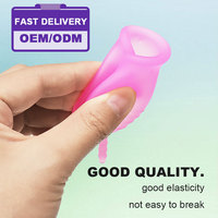 Coupe menstruelle en silicone réutilisable Furuize pour femmes avec stérilisateur, ensemble de coupes menstruelles