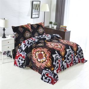 Venta al por mayor <span class=keywords><strong>de</strong></span> edredones <span class=keywords><strong>de</strong></span> poliéster con estampado chino Queen King Size, manta, juego <span class=keywords><strong>de</strong></span> cama, colcha - Product Image 6