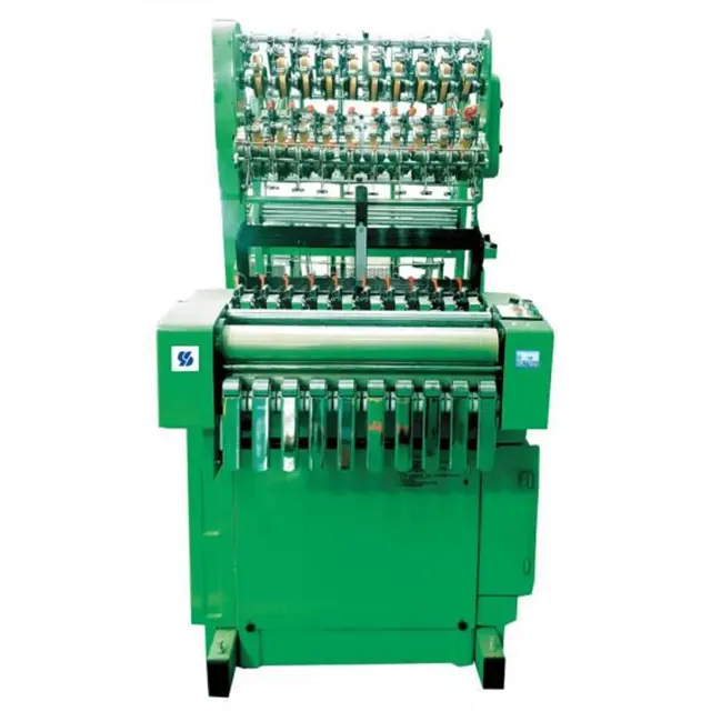 Yishuo Belt Needle Loom Maquinaria para tejer textiles Buen precio 25/30 Máquina para hacer cintas elásticas Máquina para Tejer telas estrechas