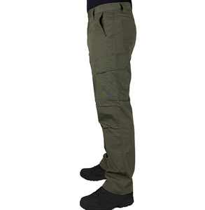 Pantalon de travail cargo DFP310 en polycoton (35% coton, 65% polyester) Ripstop pour les travailleurs en extérieur, avec de grandes poches multiples - Product Image 5