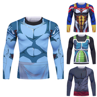 T-shirt d'entraînement à séchage rapide et à séchage rapide pour hommes, impression 3D, respirant, séchage rapide, haut de performance athlétique