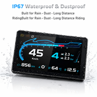 Pour moto BMW, CarPlay et Android Auto sans fil, écran tactile 6 pouces, compatible avec BMW WonderWheel, affichage TPMS, étanche IP67