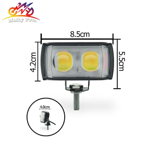 Led Đèn pha <span class=keywords><strong>12V</strong></span> LED chip Spotlight Sương Mù Ánh sáng IP67 5 Wát màu vàng hổ phách màu sắc cho xe máy lái xe vật liệu nhôm - Product Image 3