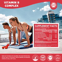 Complément alimentaire liquide de vitamine B organique, vitamine B1 B6 B12 halal, fournissant de l'énergie, gouttes de complexe de vitamine B liquide
