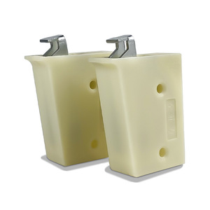 Soporte de montaje en pared para gabinetes de ABS, resistente y engrosado, para instalación fija en cocina y baño. - Product Image 2