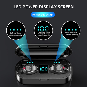 <span class=keywords><strong>ราคา</strong></span>โรงงาน F9Tws หูฟังไร้สาย Power Bank จอแส<span class=keywords><strong>ด</strong></span>งผล LCD F9หูฟังหูฟังไร้สาย - Product Image 3