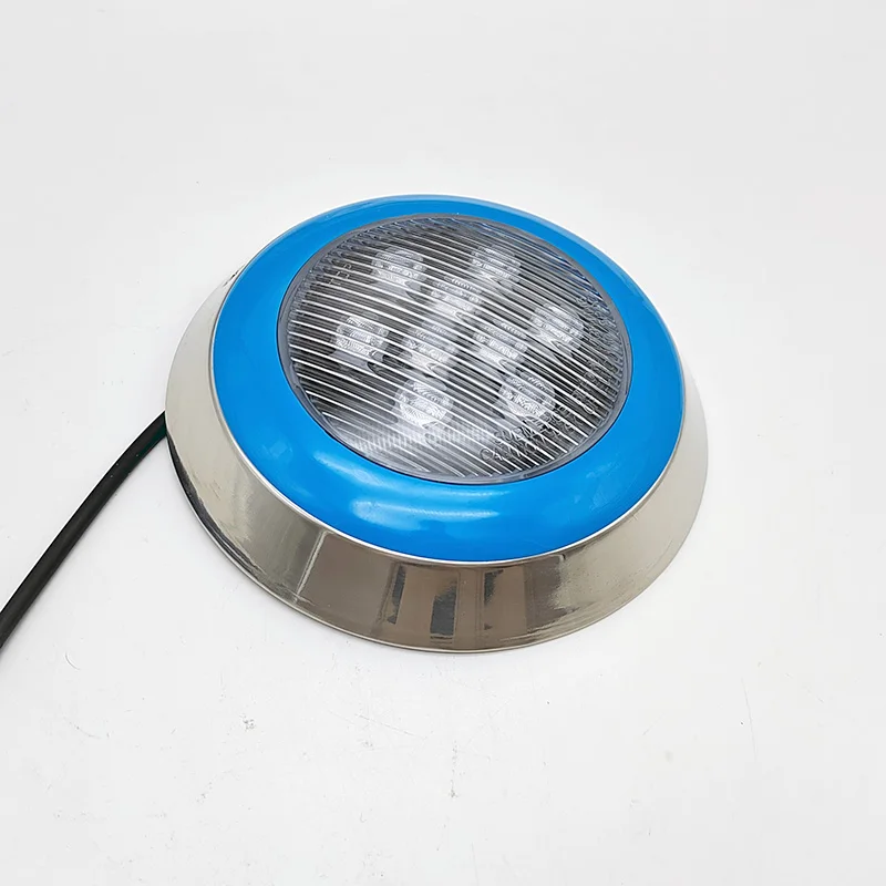 Stainless Steel RGBW LED Swimming Pool Deck Underwater Light Remote Control IP68 Waterproof Dimmable Outdoor Lighting 1800lm