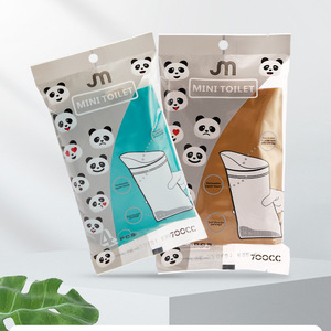 Sac à urine portable 700 ml pour les voyages et les situations d'urgence, type universel, pliable, jetable, auto-scellant - Product Image 3