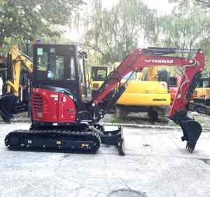 รถขุดขนาดเล็กยี่ห้อ Yanmar VIO 35 ปี 2024 <span class=keywords><strong>มือสอง</strong></span>จากญี่ปุ่น รุ่น Vio35-6 35-6A 35-6B น้ำหนัก 3.5 ตัน 3 ตัน แบบ Zero Tail - Product Image 1