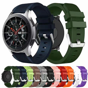 Cinturino per orologio Samsung Galaxy <span class=keywords><strong>Watch</strong></span> 46mm/<span class=keywords><strong>Huawei</strong></span> <span class=keywords><strong>Watch</strong></span> <span class=keywords><strong>GT2</strong></span>/Amazfit GTR 47mm cinturino sportivo in Silicone per cinturino da 22mm - Product Image 2