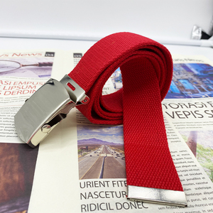 Đai Vải Cotton Polyester Dệt Màu Đen 3.8Cm Đai Chiến Thuật Cho Nam Nữ - Product Image 2