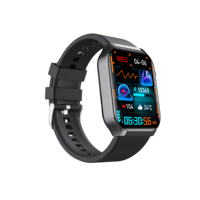 Montre connectée F700Pro, moniteur de santé, fréquence cardiaque, oxygène sanguin, pression artérielle, température corporelle, pour femmes et hommes