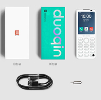 هاتف Qin F21 Pro الذكي بشاشة لمس يدعم شبكة WiFi الجيل الرابع شاشة 2.8 بوصة 3 جيجابايت + 32 جيجابايت / 4 جيجابايت 64 جيجابايت تقنية BT 5.0 480*640 هاتف محمول عالمي