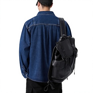 Camisa de Mezclilla para Hombre, Fabricada por OEM, con Logotipo Personalizado, al por Mayor, Duradera, Cálida y Cómoda, Ideal para Usar al Aire Libre en Otoño - Product Image 5