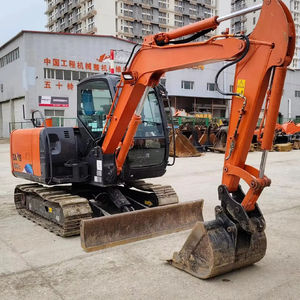 Excavatrice d'occasion HITACHI ZX60C-5A d'origine japonaise, 6 tonnes, pour l'exploitation minière, avec chenilles de haute qualité, ZAXIS 50 55 60 à vendre - Product Image 4