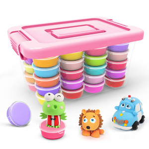 Plastilina No Tóxica para Niños, 24, 36, 48 Colores, Arcilla Polimérica de Secado al Aire, Súper Ligera, Educativa, para Jugar - Product Image 3
