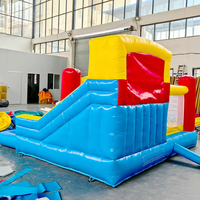 Château gonflable avec toboggan et piscine à balles, très populaire, de haute qualité, en PVC, couleur et logo personnalisés, utilisation en extérieur, JIALE JL101