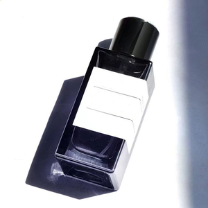 OEM Custom 30ml 50ml 100ml Square Vintage Portable Empty <b>Spray</b> Glass Black Perfume Bottle Screw Cap - Product Image 4