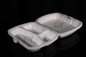 Contenedores de comida para llevar, caja de espuma para comida, contenedores de espuma desechables para comida, cajas de espuma para llevar, caja de espuma de un solo uso, cajas de comida de espuma - Product Image 2