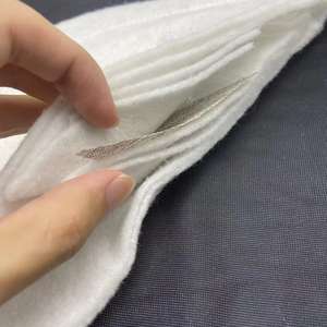 Chaqueta Blazer de hombro acolchado de algodón con aguja de alta calidad, traje blanco y negro para mujeres y hombres, talla 31*15*2CM - Product Image 5