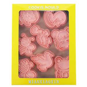 <span class=keywords><strong>Emporte</strong></span>-pièces pour animaux de ferme, style C, lot de 8, <span class=keywords><strong>emporte</strong></span>-pièces pour grenouilles et tortues de dessin animé, moule à pâtisserie en fondant - Product Image 5