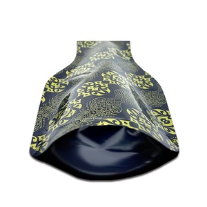 Sacs à fond plat personnalisés en gros, imprimés et en aluminium, pour l'emballage de cosmétiques et de sauces - Product Image 3