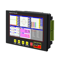 Registrador de Temperatura Digital Universal sin Papel, Multicanal, Termopar PT100, Pantalla a Color Personalizable