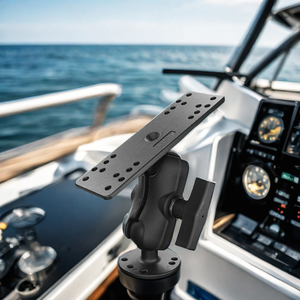 Soporte Electrónico Marino para Bote, Canoa, Kayak, con Brazo de Aluminio de 8.7CM, Compatible con Sondas de Pesca Garmin y Lowrance - Product Image 6
