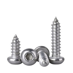 Sekrup Self-tapping Kepala Heksagonal Baja Tahan Karat 304 Murah Grosir Pilihan Berbagai Ukuran Kelas 4.8 Untuk Penggunaan Industri Berat - Product Image 2