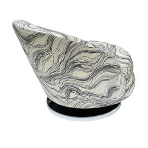 Orta yüzyıl Modern ergonomik yemek odası döner salonu terlik sandalyeler antik Art Deco pirinç lüks Salon mutfak sandalyesi satılık - Product Image 5