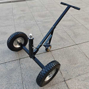 Carretilla Manual Ajustable para Remolque, Carro de Arrastre para Maniobrar Remolques de Dedo para Vehículos, Caravanas, Barcos y Remolques de Carga - Product Image 1