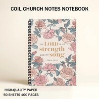 Carnet de notes biblique personnalisé, format A5, spirale, journal de prière, journal de sermons, notes d'église, bloc-notes ligné, fournitures de bureau, cadeaux, faible MOQ