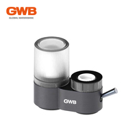 Filtre à eau pour robinet de cuisine GWB, filtre à charbon actif manuel, purificateur pour les impuretés sédimentaires, les germes, robinet domestique