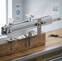 Supports de montage pour panneaux solaires ARTSIGN les moins chers, système de montage solaire en aluminium, rails solaires