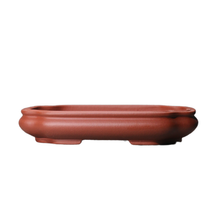 Pot à bonsaï en argile violette, rectangulaire peu profond, non poreux, pour plantes d'intérieur - Product Image 5