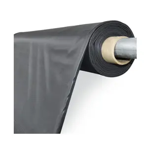 Đen trắng cao su EPDM PVC 45mil màng cá trang trại không thấm nước Pond Liners