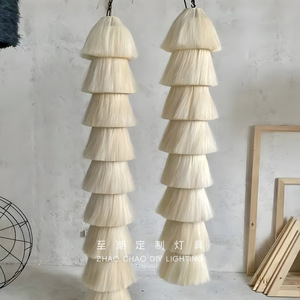 Zhao Chao Diy Lighting Vintage Style Pendant <b>Lamp</b> E27 Energy Saving Round Shape For Restaurant Teahouse Homestay - Product Image 3