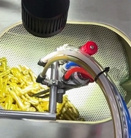 Machine de peinture automatique à tambour rotatif pour boutons métalliques, œillets, vis, rivets, quincaillerie, pièces en plastique et jouets