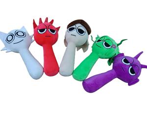 Producto nuevo transfronterizo: Sprunki Plush - <span class=keywords><strong>Friday</strong></span> Night Funkin' Rhythm Box Plush Toy Doll <span class=keywords><strong>Game</strong></span> Peripheral - Product Image 4