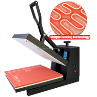 Presse à Chaud Manuelle Numérique 38x38 cm pour Chemises, Prix Usine, 220V, pour Transfert Thermique