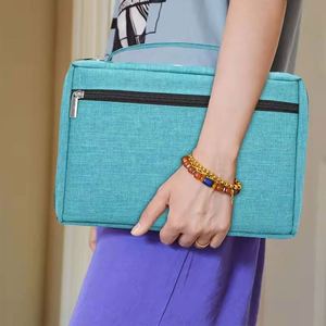 Muestra Gratuita, Bolsa de Transporte para Libros Personalizada al por Mayor, Estuche Portátil para Biblia, Bolsa de Iglesia para Biblia, Funda de Poliéster para Biblia - Product Image 3