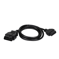 Câble d'extension de connecteur OBD2 de voiture personnalisé 1M 16pin J1962 12 lecteur de Code mâle femelle 24V