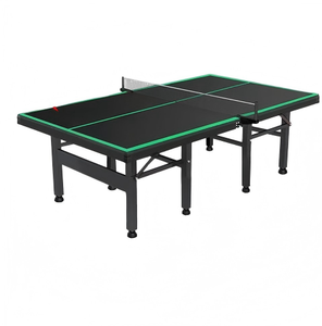 <span class=keywords><strong>Table</strong></span> <span class=keywords><strong>de</strong></span> tennis <span class=keywords><strong>de</strong></span> <span class=keywords><strong>table</strong></span> pliable WQ Wholesale Sport <span class=keywords><strong>de</strong></span> 9 pieds, durable, écologique, style moderne, pour intérieur, avec filet et plateau en panneau <span class=keywords><strong>de</strong></span> densité d'acier - Product Image 3