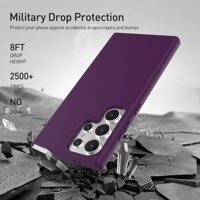 Funda de teléfono de silicona líquida Soonleader para Samsung S24 Ultra