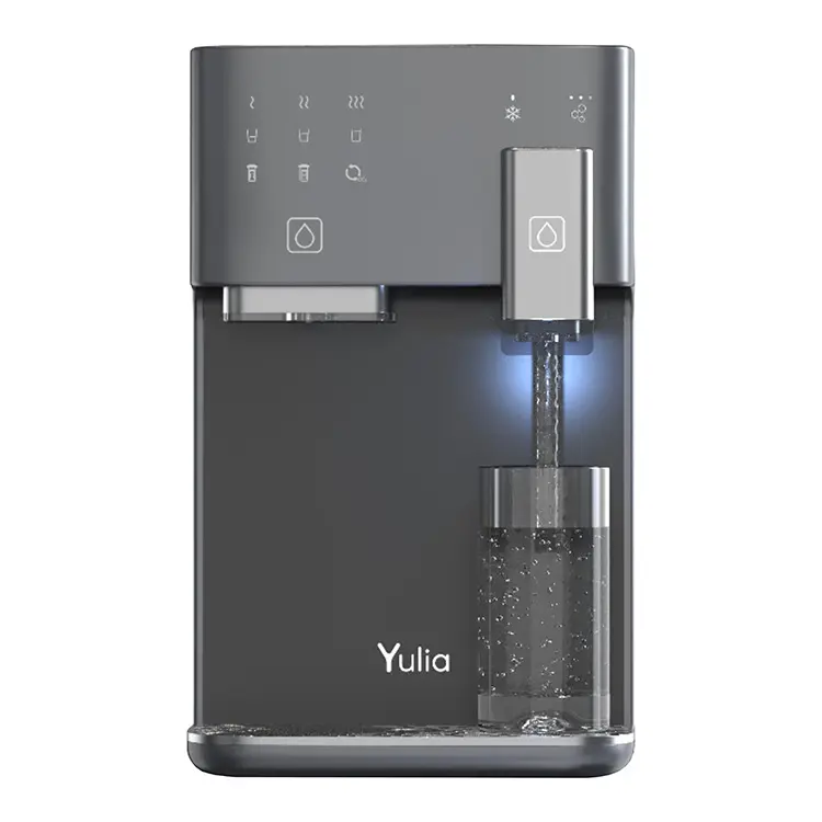 Yulia commercial portable sparkling soda water maker home instant soda maker with ice water