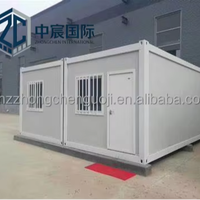 Module de bureau mobile préfabriqué en acier Zhongchen, design moderne détachable pour maison conteneur, habitation ou salle d'exposition