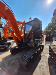 Excavadora Doosan DX55 Original con Piezas de Buena Calidad, Mini Excavadora Usada Doosan DX55 de 5 Toneladas en Venta - Product Image 3